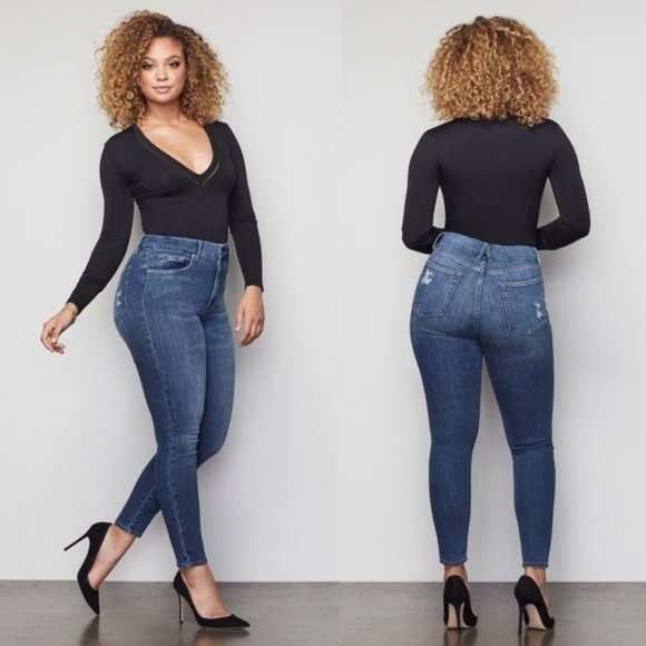 Good American Good Legs Released Hem Size 6/28 - Picture 4 of 13